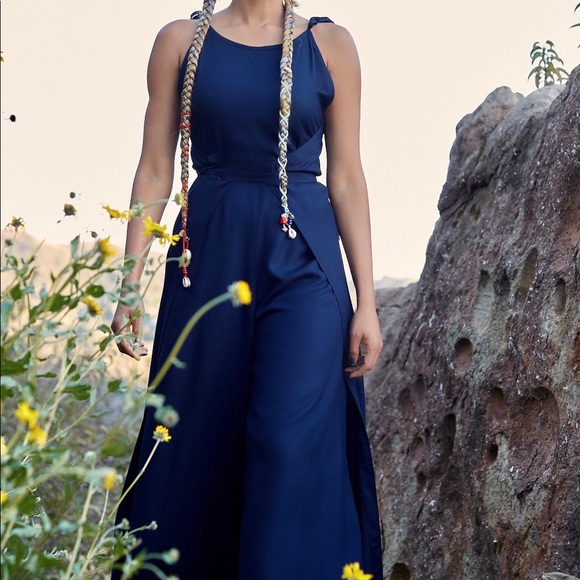 jumpsuit Wrap free spirit boho resort sunset vibes - Picture 6 of 10